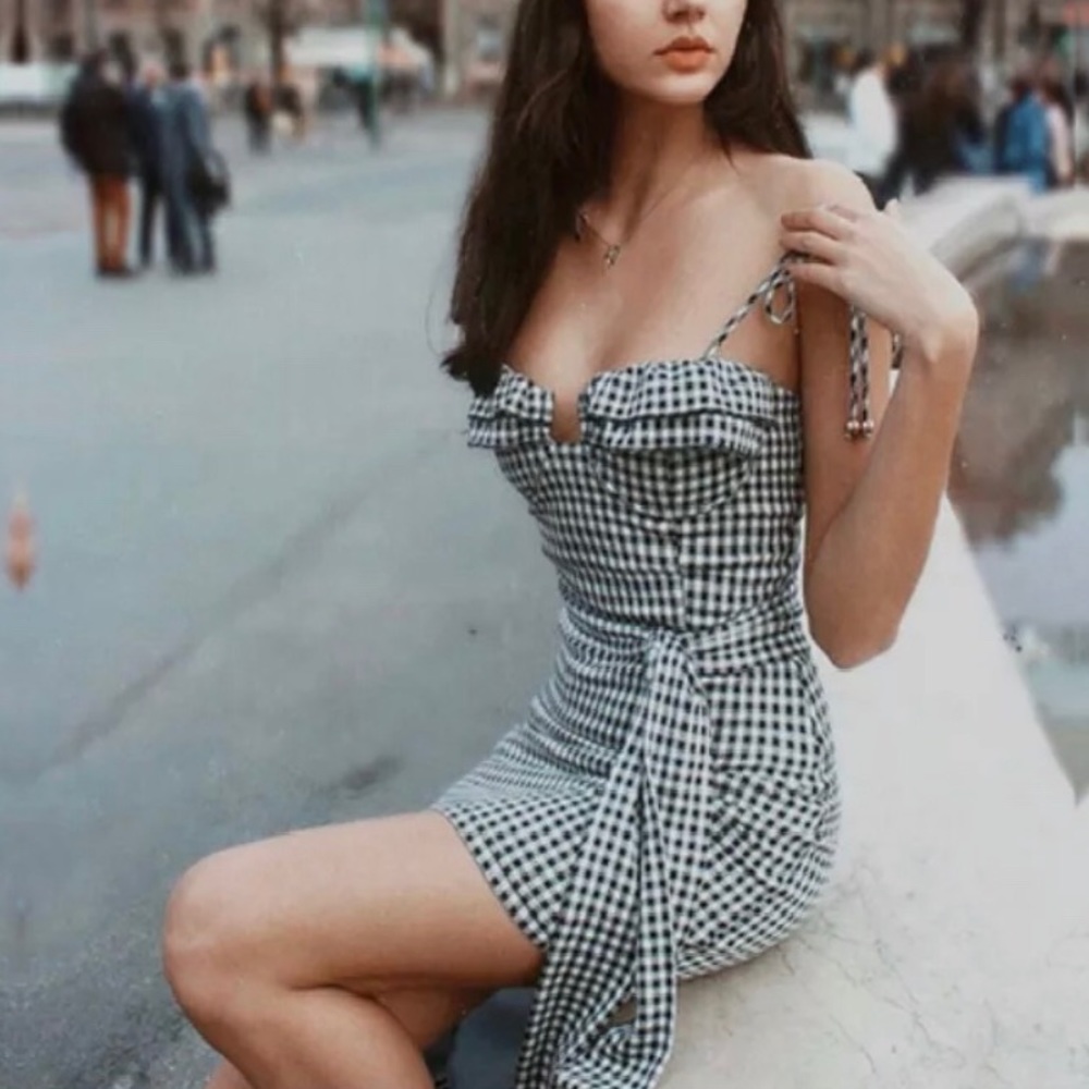 🌹COMING SOON! Plaid/Gingham Mini Dress